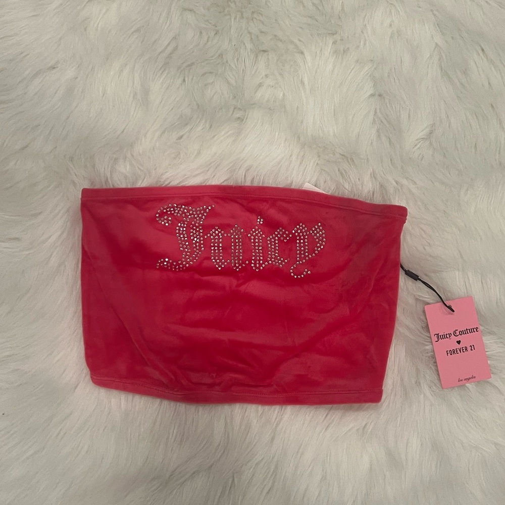 Juicy Couture x Forever21 Pink tube top